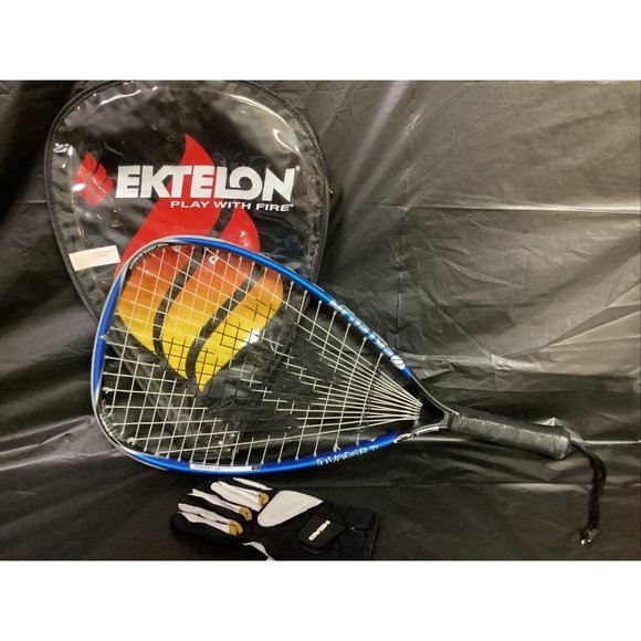 Ektelon Invader TI F3 Stability Power Level Racquet. Needs New Grip Wrapping. - Picture 1 of 8
